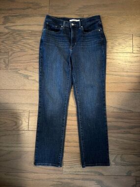 Levi’s Dark Blue Women's Straight Jeans